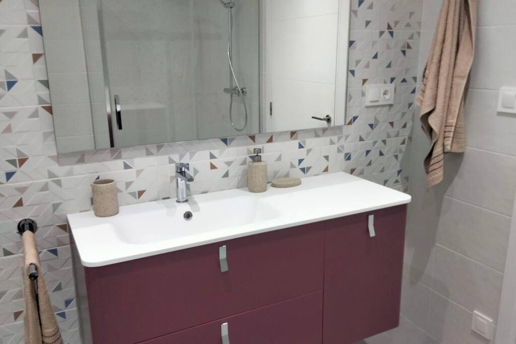 Apartamento Playa Del Con Moaña Exterior foto